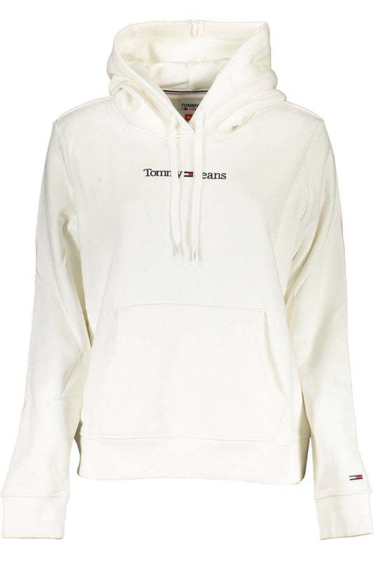 Tommy Hilfiger White Cotton Women Sweater