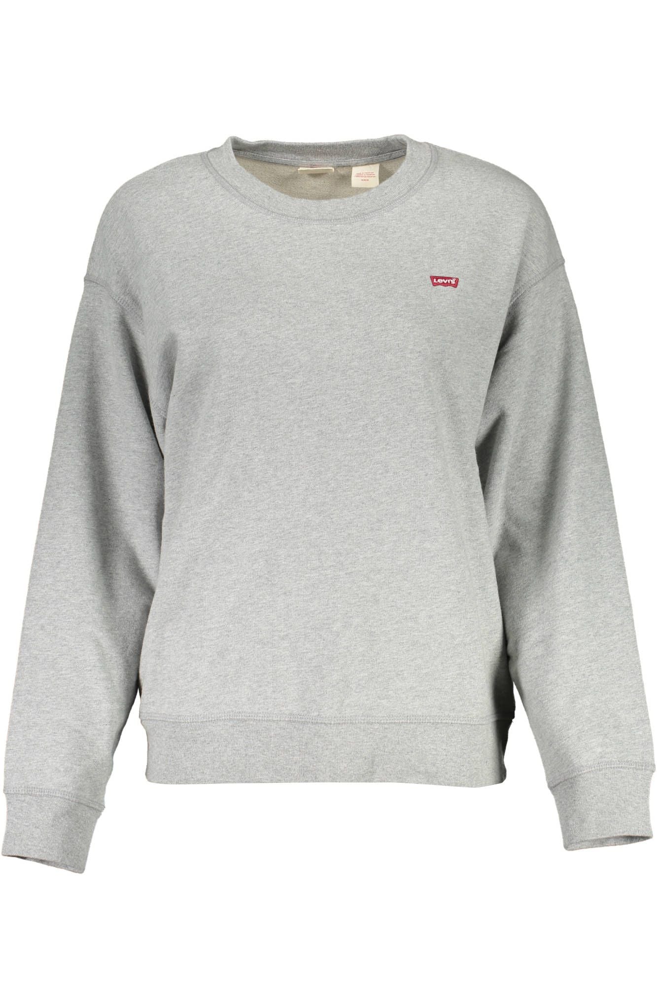 Levi's Gray Cotton Women Sweater