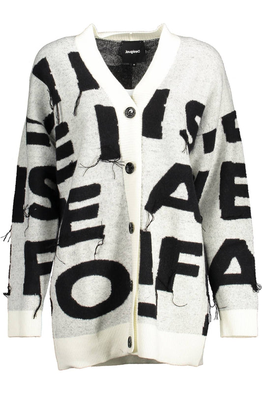 Desigual White Polyamide Women Sweater