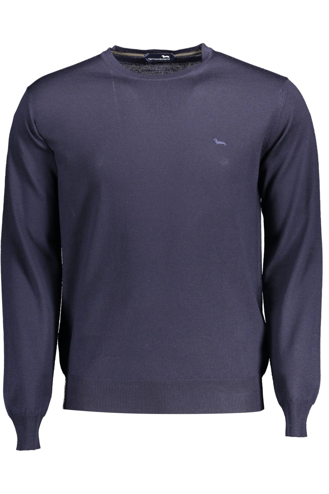 Harmont & Blaine Blue Wool Men Sweater