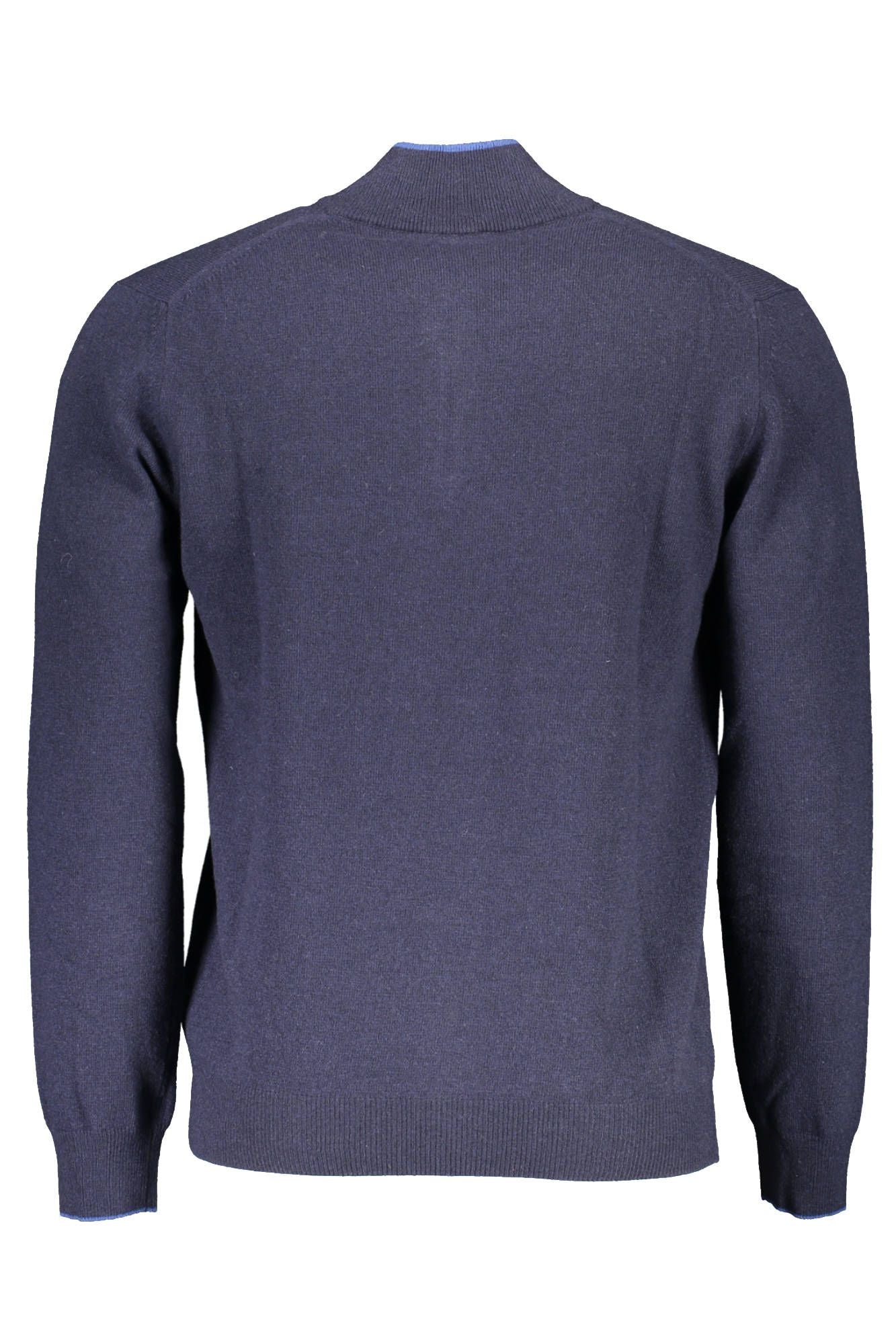 Harmont & Blaine Blue Wool Men Sweater