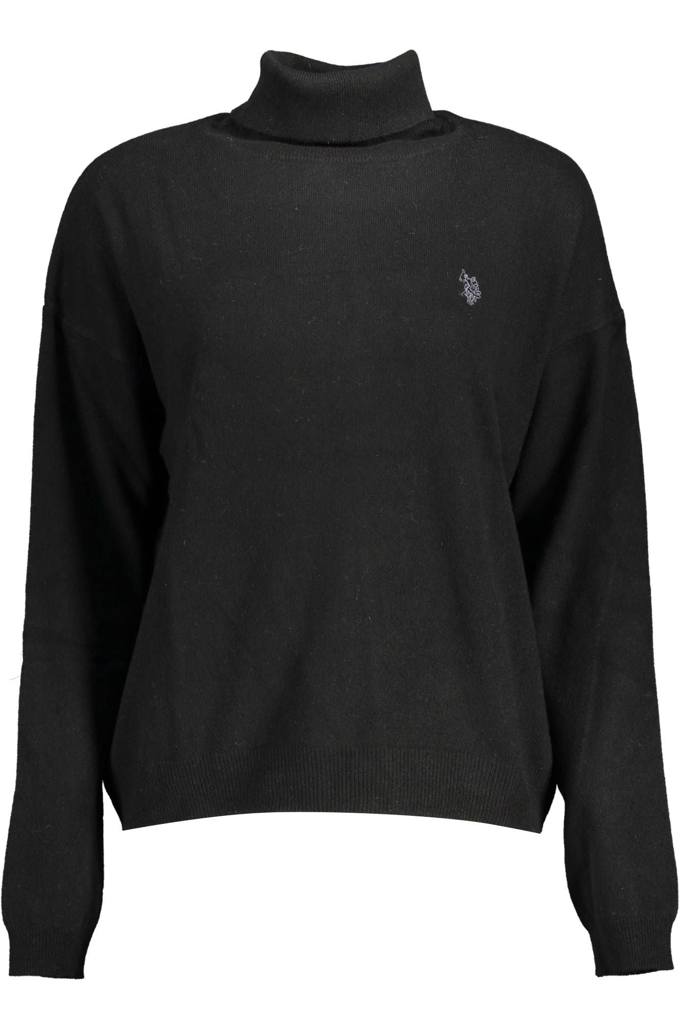 U.S. POLO ASSN. Black Wool Women Sweater