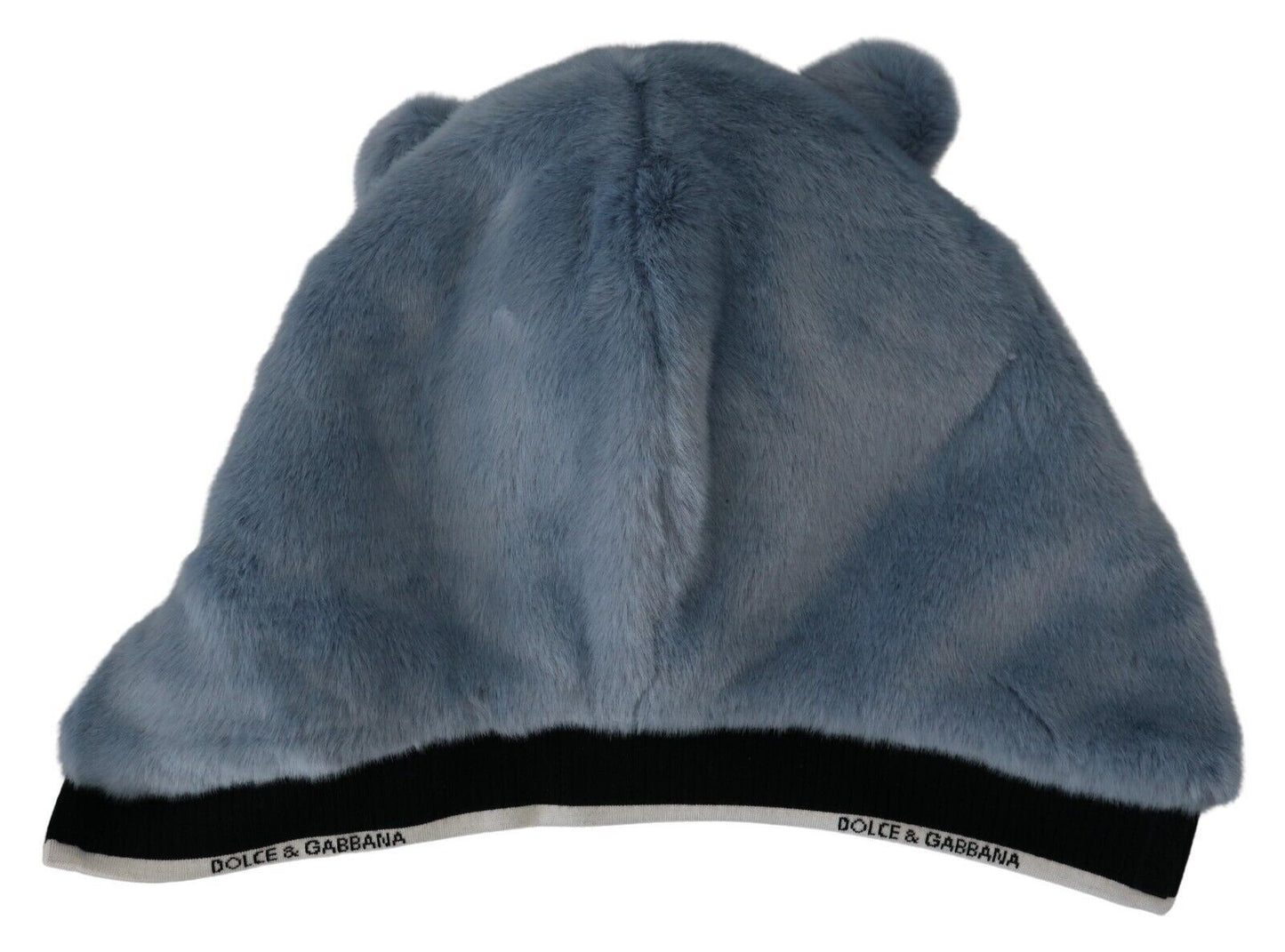 Dolce & Gabbana Stunning Italian Whole Head Hat in Blue