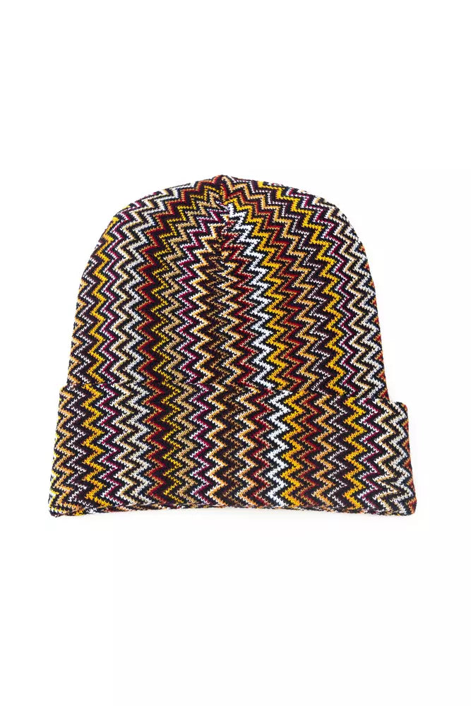 Missoni Multicolor Wool Men Cap