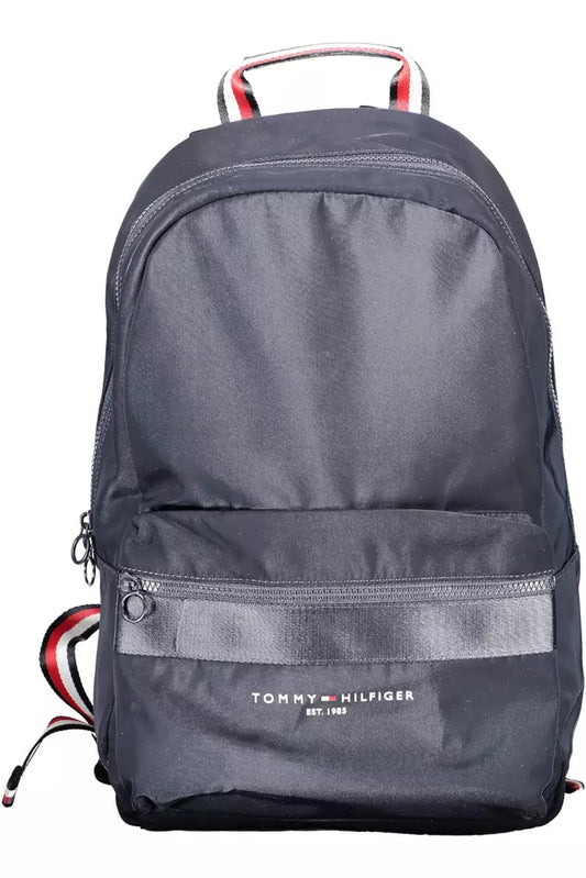 Tommy Hilfiger Blue Polyester Men Backpack