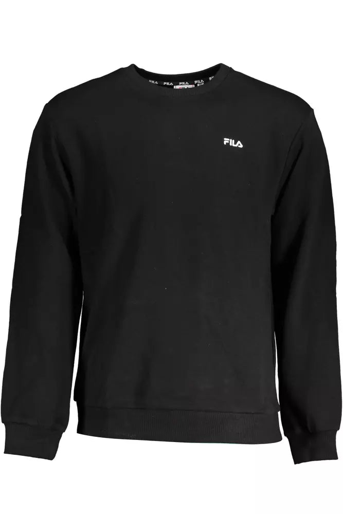 Fila Black Cotton Men Sweater