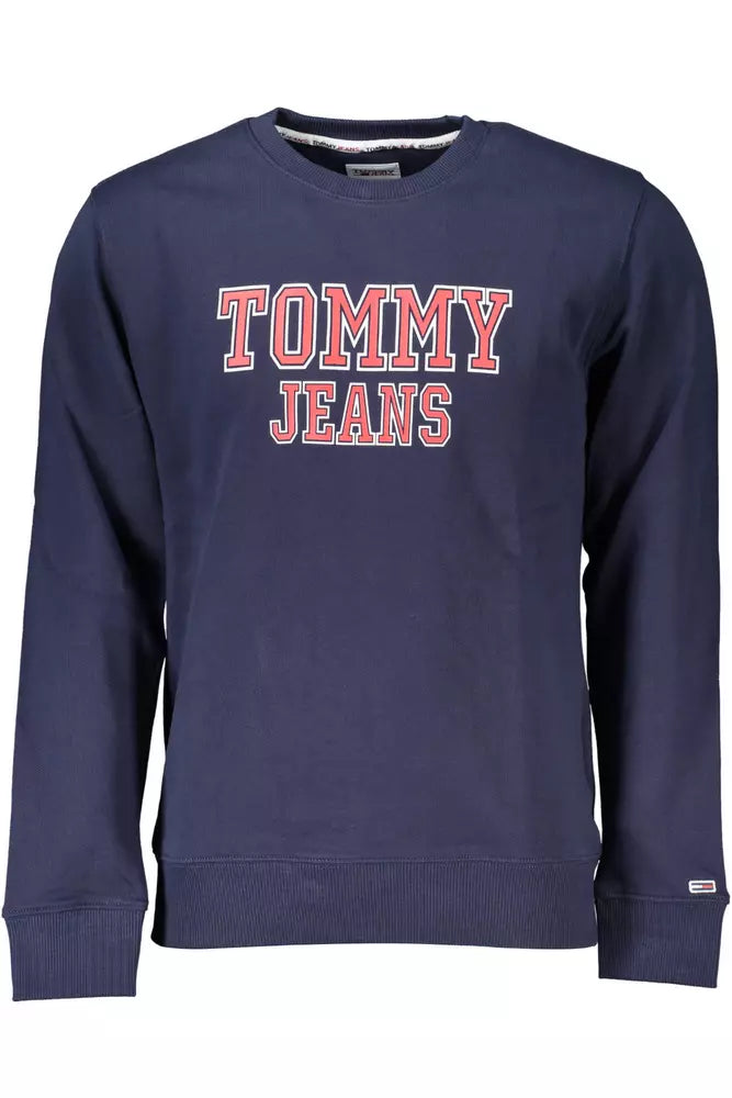 Tommy Hilfiger Blue Cotton Men Sweater