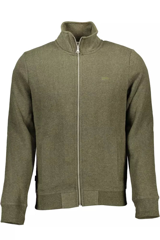 Superdry Green Cotton Men Sweater