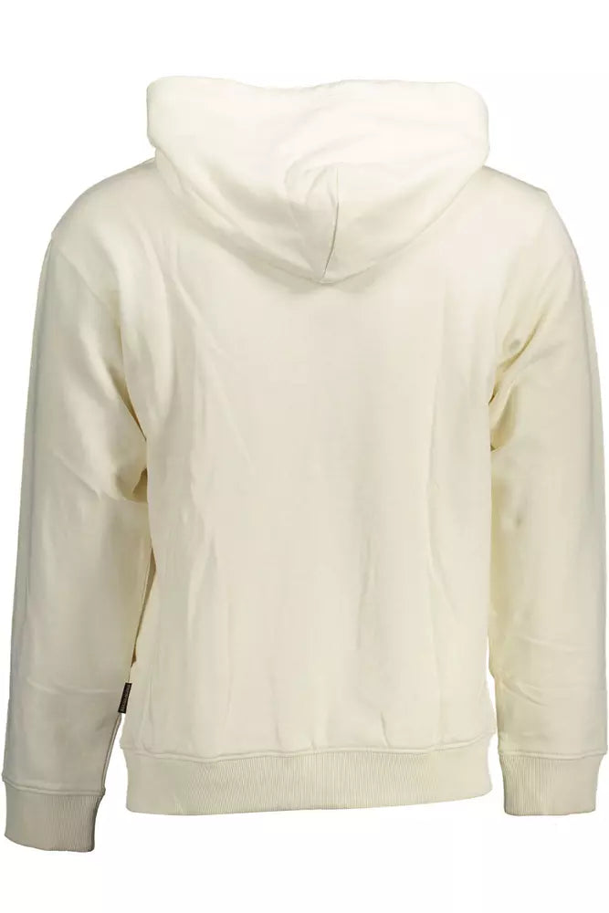 Napapijri White Cotton Men Sweater