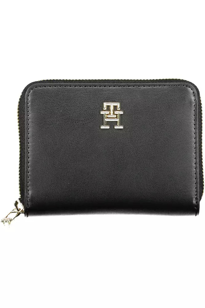 Tommy Hilfiger Black Polyethylene Women Wallet