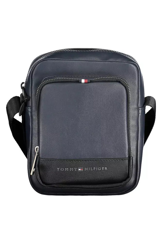 Tommy Hilfiger Blue Polyethylene Mens Shoulder Bag