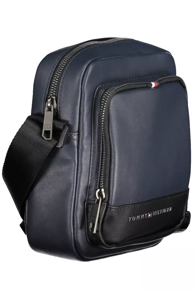 Tommy Hilfiger Blue Polyethylene Mens Shoulder Bag