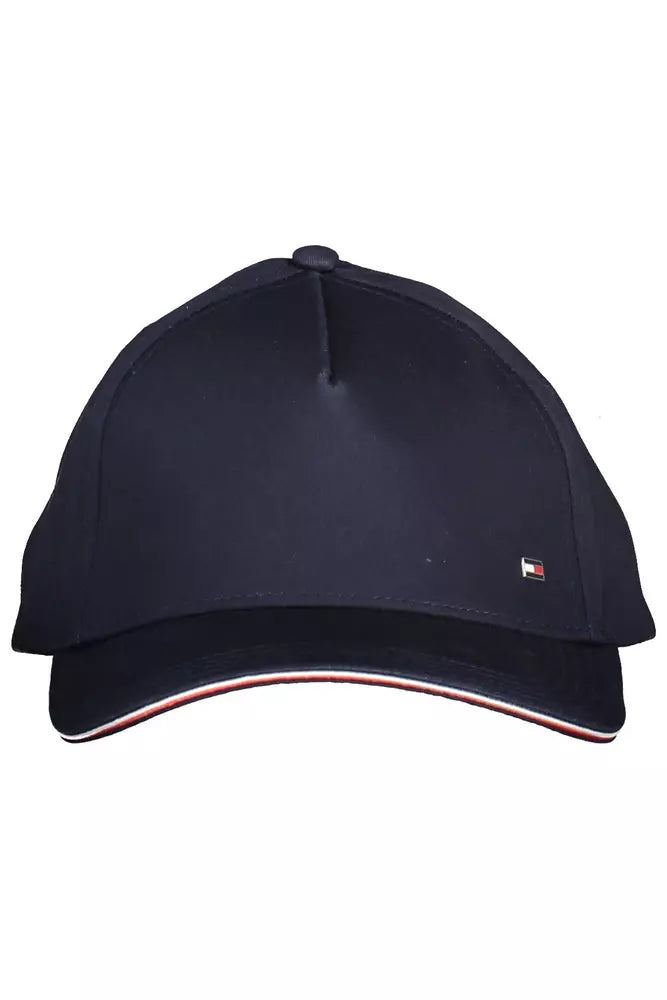 Tommy Hilfiger Blue Cotton Men Cap