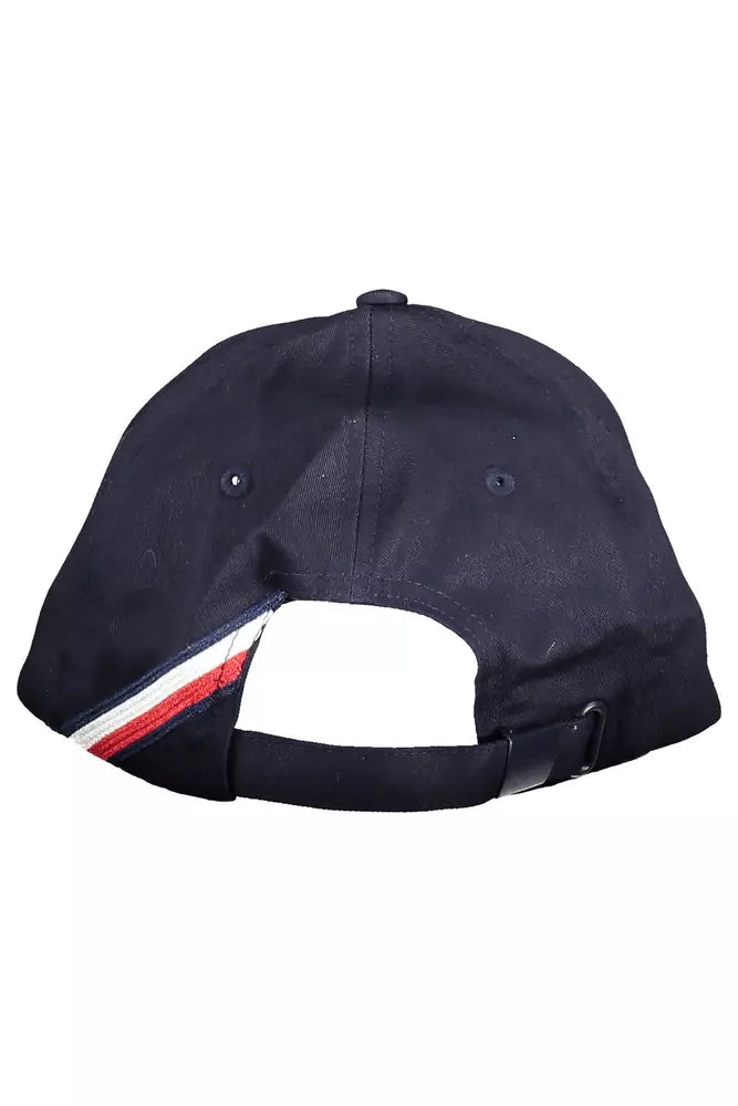 Tommy Hilfiger Blue Cotton Men Cap