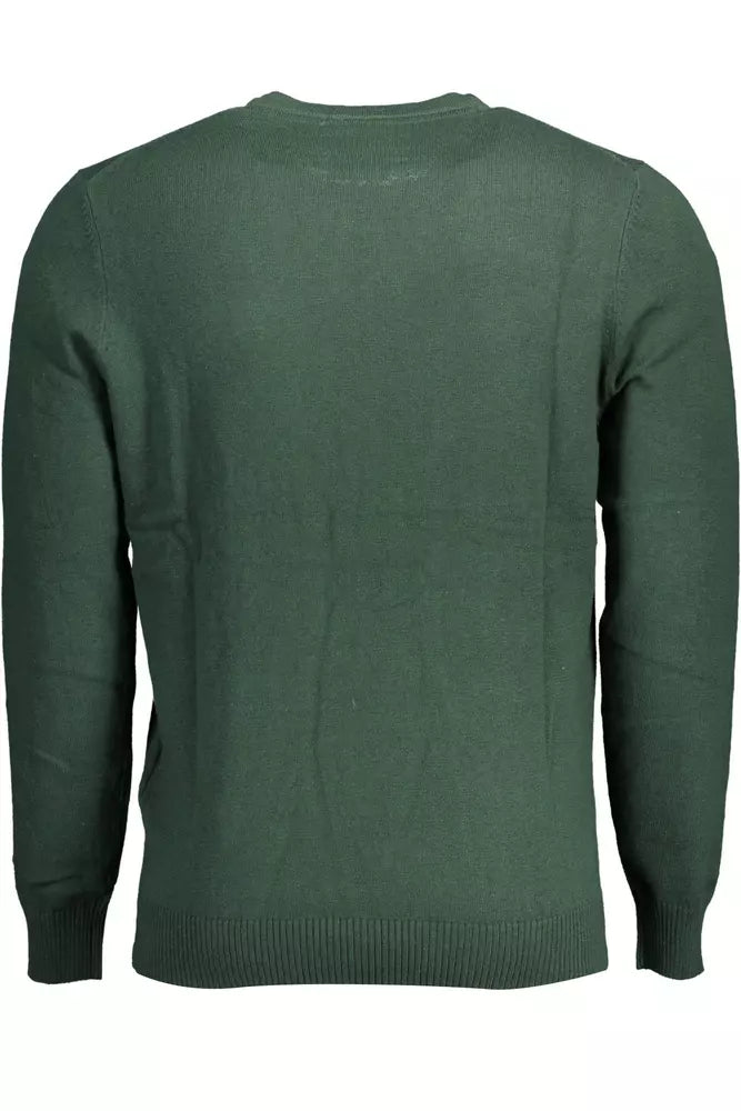 Lyle & Scott Green Cotton Men Sweater