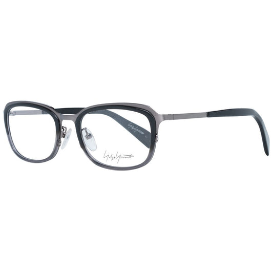 Yohji Yamamoto Black Unisex Optical Frames