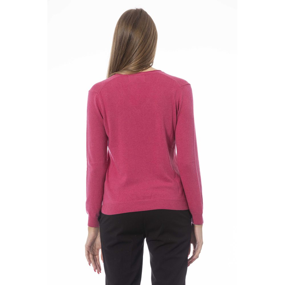 Baldinini Trend Fuchsia Polyamide Women Sweater