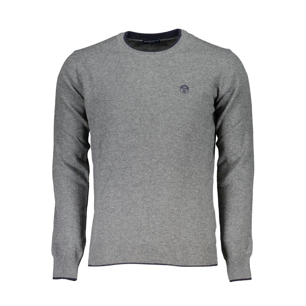 North Sails Gray Polyamide Men Sweater