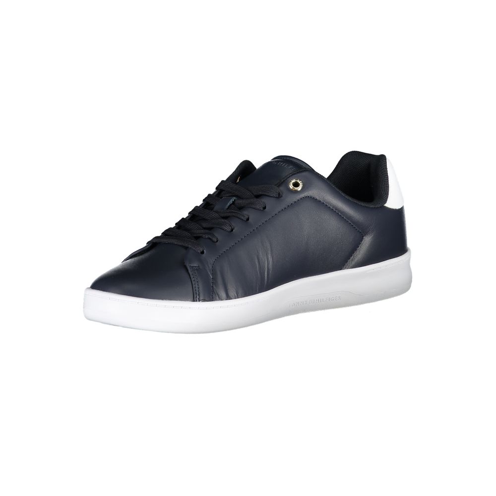 Tommy Hilfiger Blue Polyethylene Men Sneaker