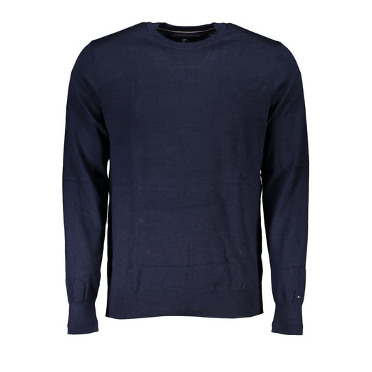 Tommy Hilfiger Blue Merino Men Sweater