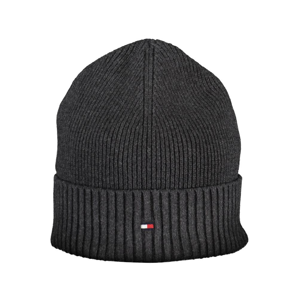 Tommy Hilfiger Gray Cotton Men Cap