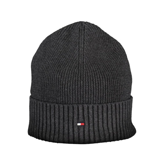 Tommy Hilfiger Gray Cotton Men Cap