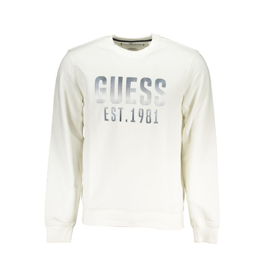 Guess Jeans Slim Fit Crew Neck Logo Sweatshirt