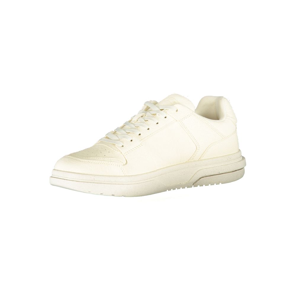 Tommy Hilfiger White Polyester Sneaker