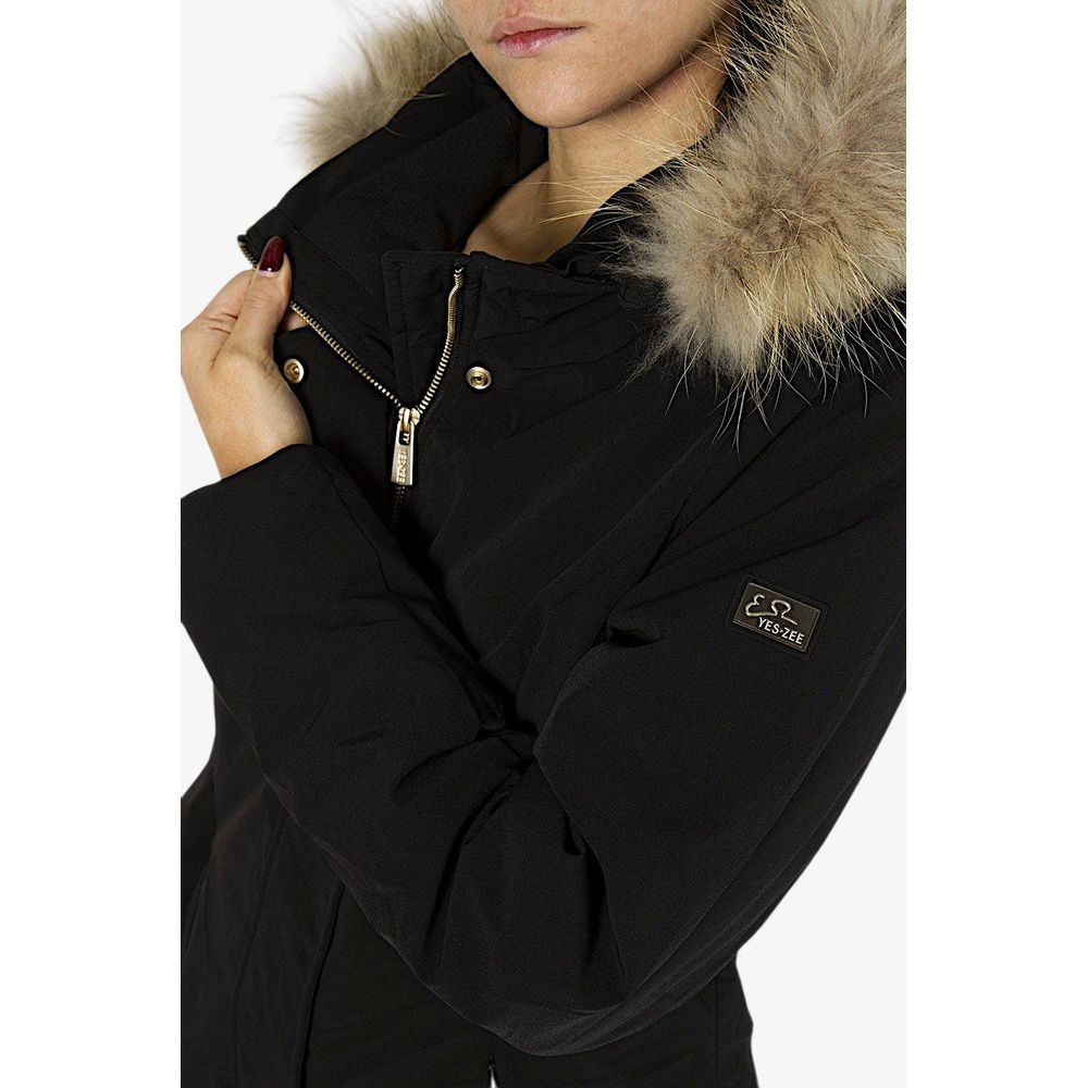 Yes Zee Elegant Goose Down Hooded Jacket