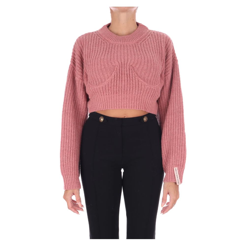 Mar De Margaritas Pink Acrylic Sweater