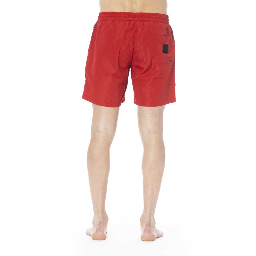 Iceberg Red Polyester Men Swimwear