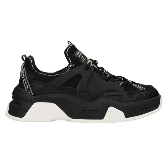 Versace Jeans Black Nylon Sneaker