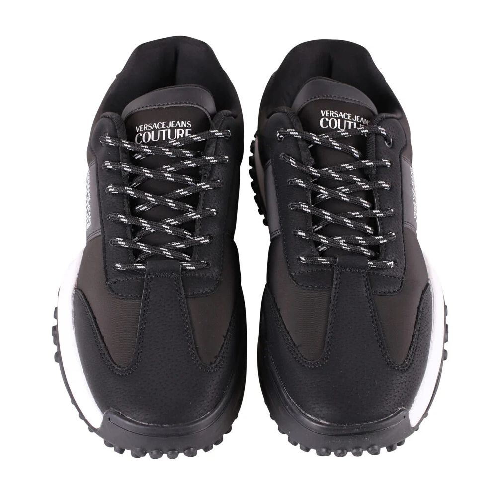 Versace Jeans Black Nylon Sneaker