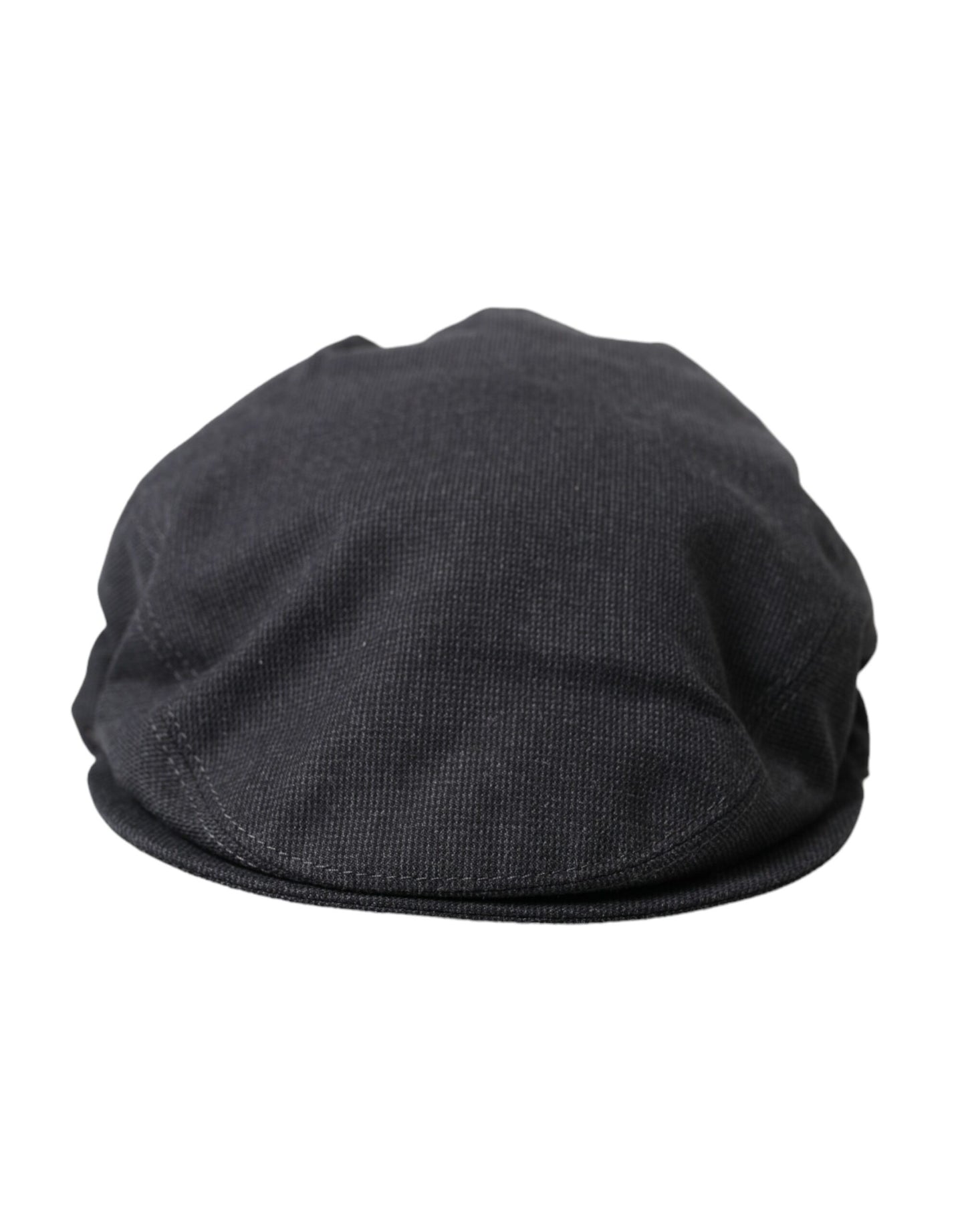 Dolce & Gabbana Gray Cotton Cloth Newsboy Hat Men