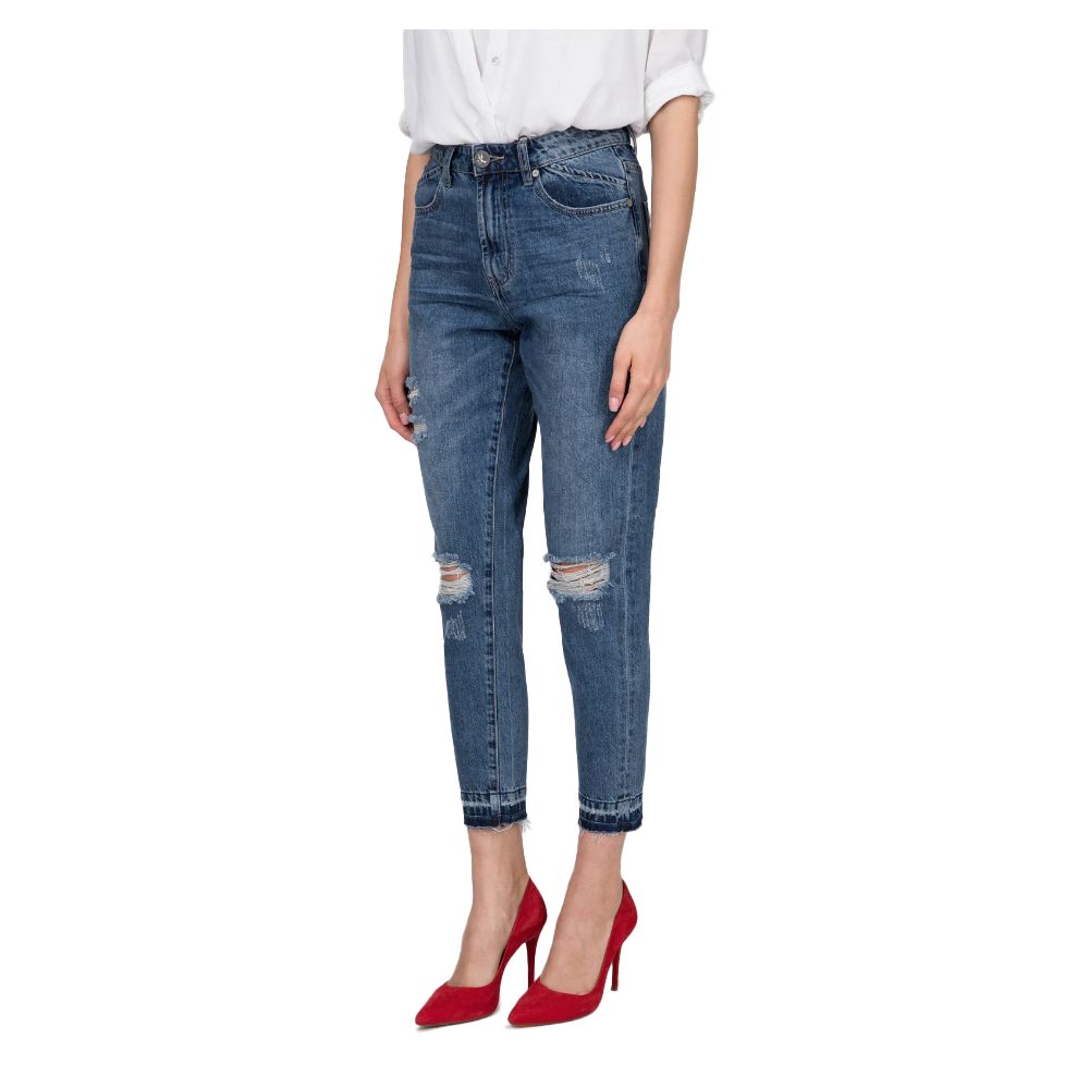 One Teaspoon Blue Cotton Jeans & Pant