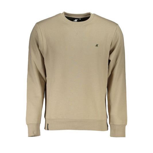 U.S. Grand Polo Beige Cotton Sweater