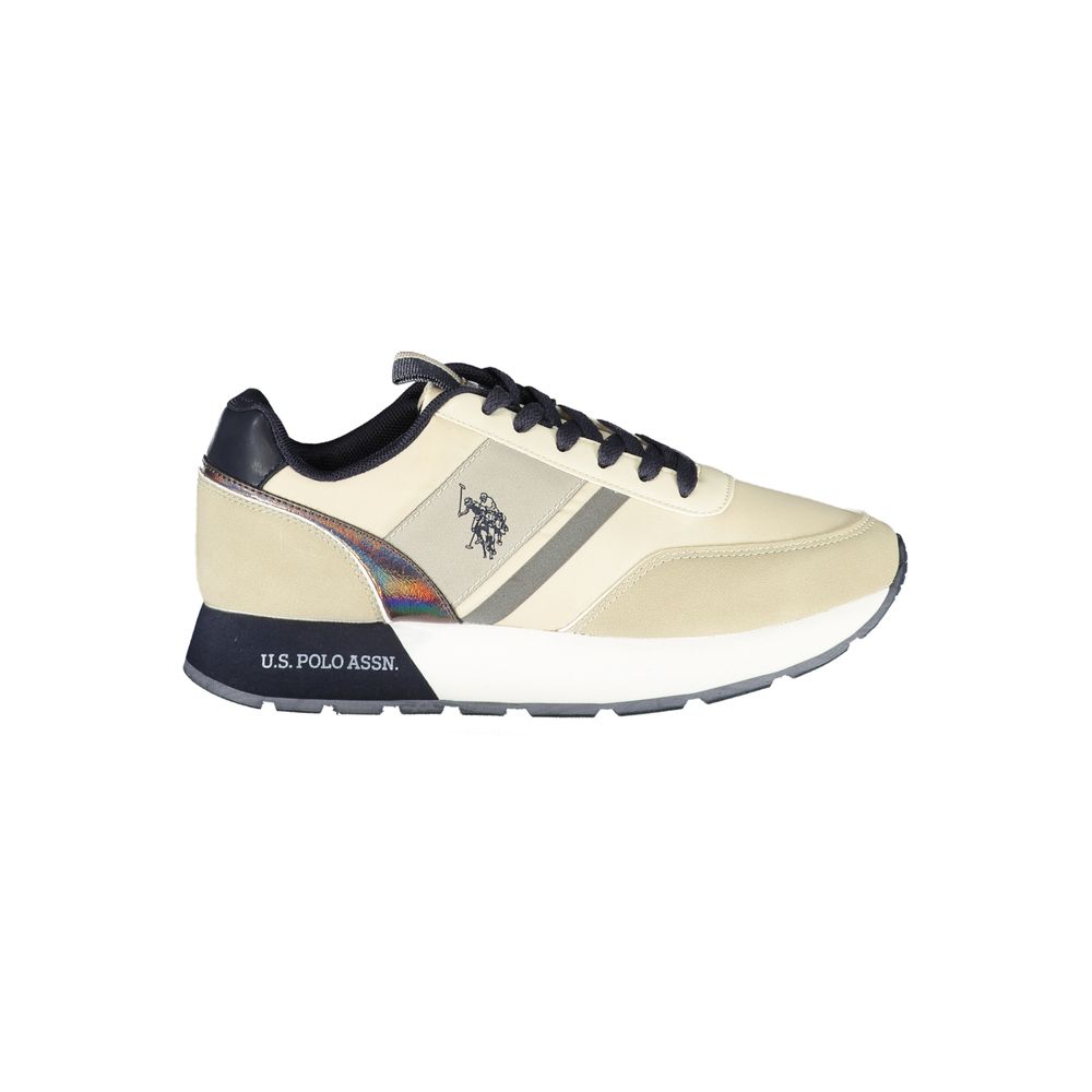 U.S. POLO ASSN. Beige Polyester Women Sneaker