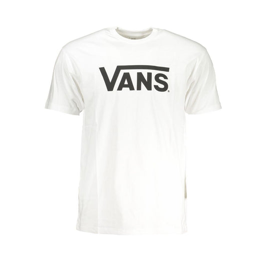 Vans White Cotton T-Shirt