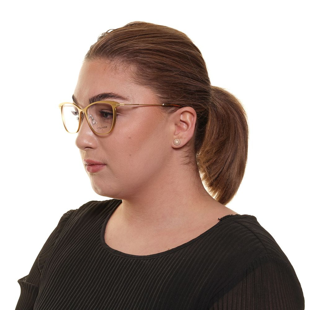 Yohji Yamamoto Gold Women Optical Frames