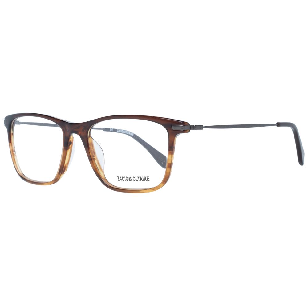 Zadig & Voltaire Brown Men Optical Frames