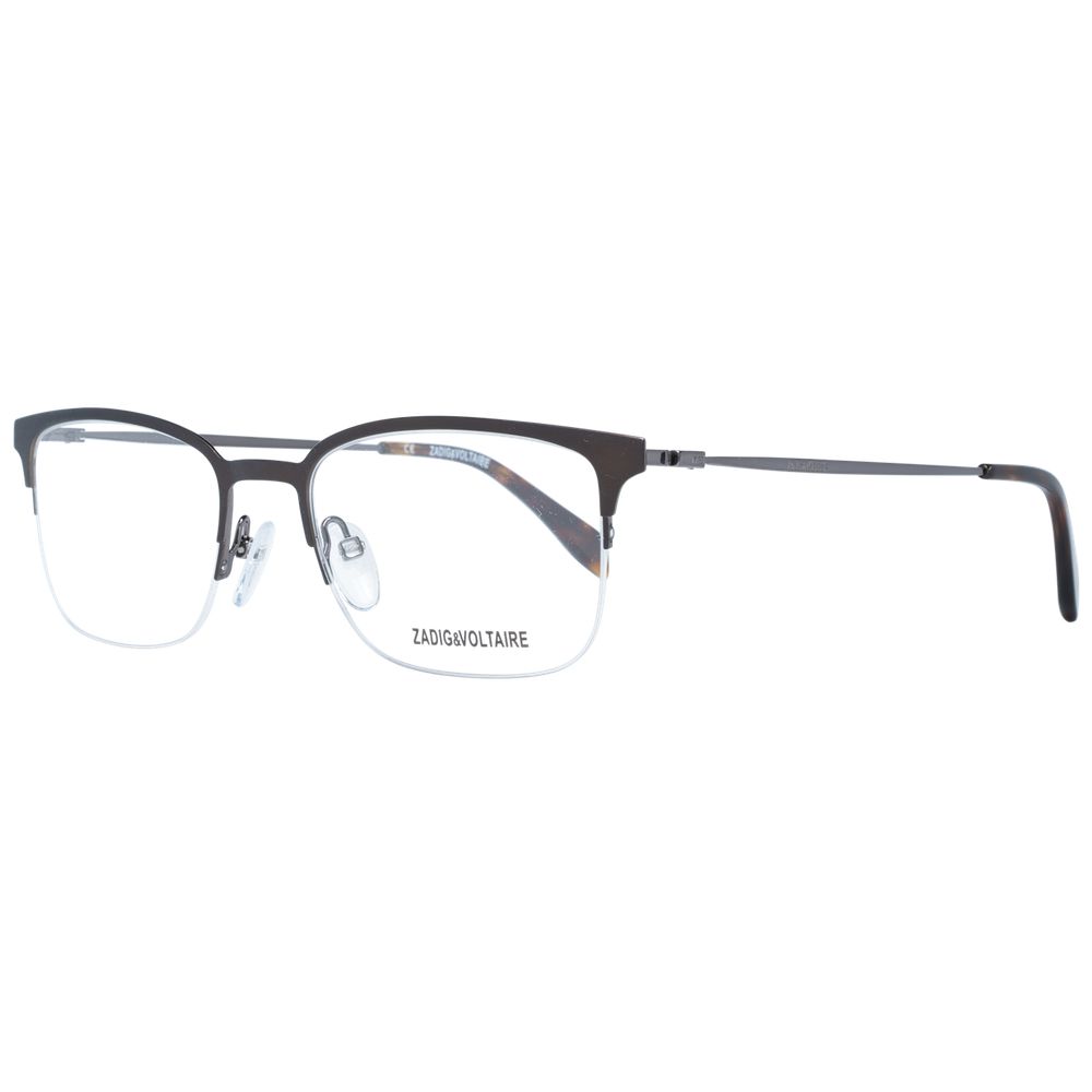 Zadig & Voltaire Brown Men Optical Frames