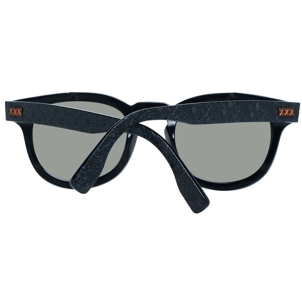 Zegna Couture Black Men Sunglasses