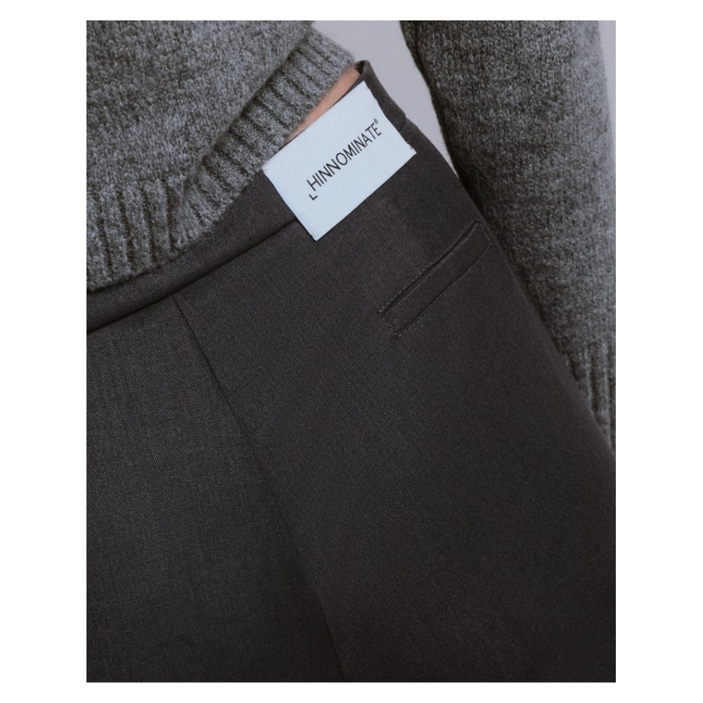 Hinnominate Gray Polyester Jeans & Pant