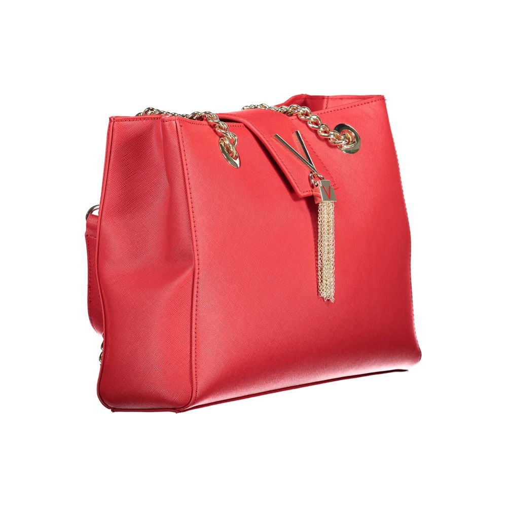 Valentino Bags Red Polyethylene Handbag