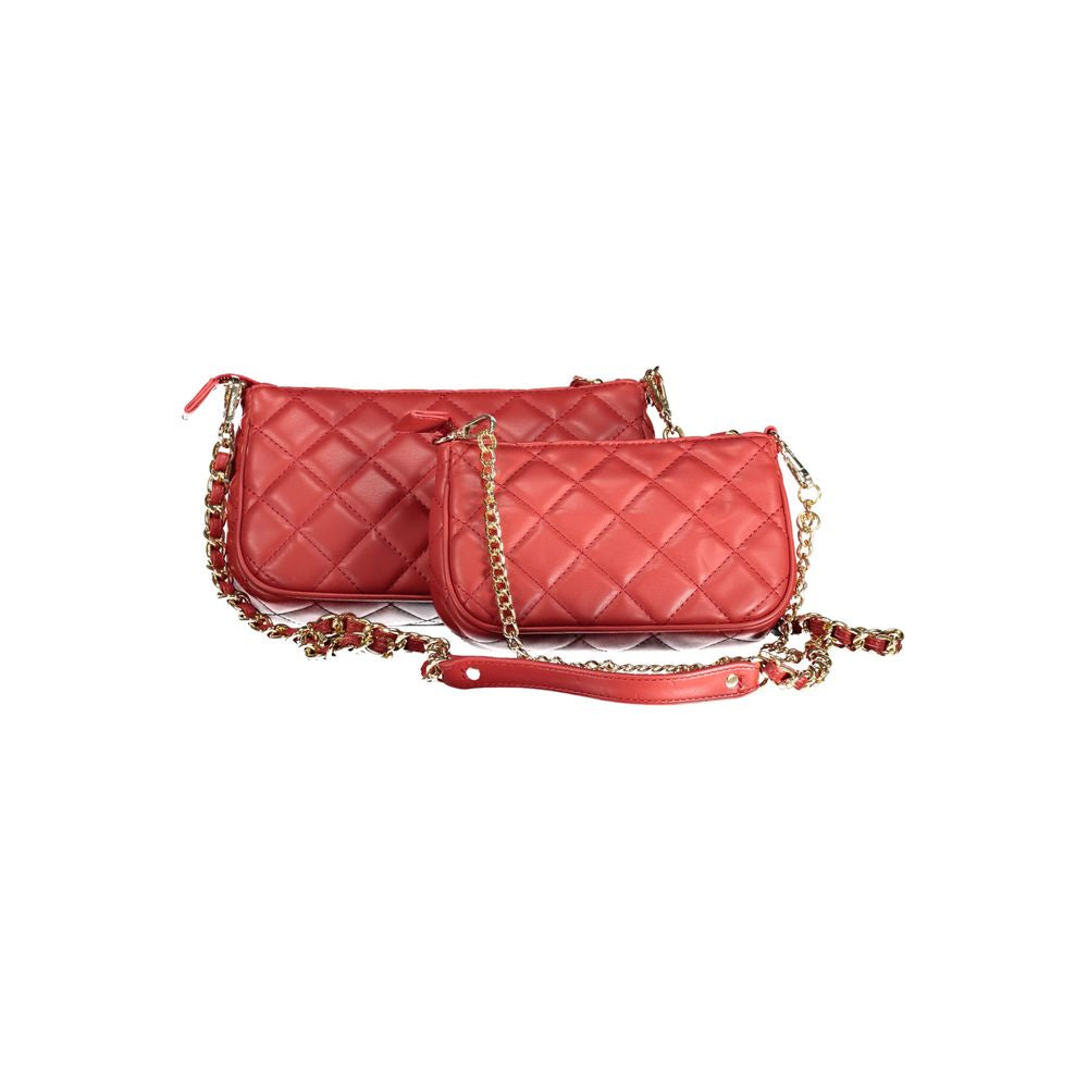 Valentino Bags Red Polyethylene Handbag