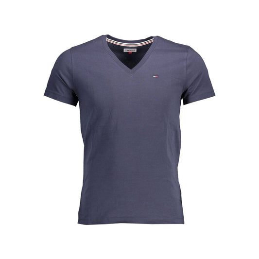 Tommy Hilfiger Blue Cotton T-Shirt