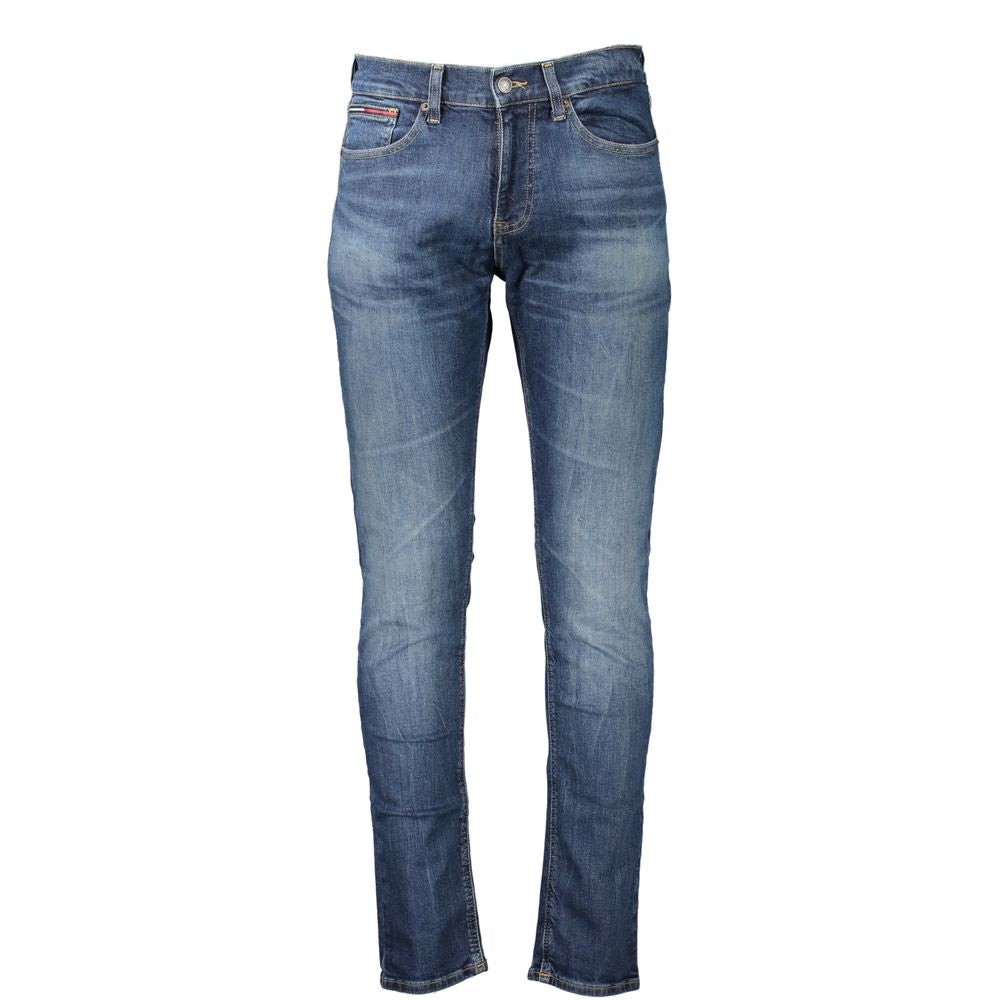 Tommy Hilfiger Blue Cotton Jeans & Pant