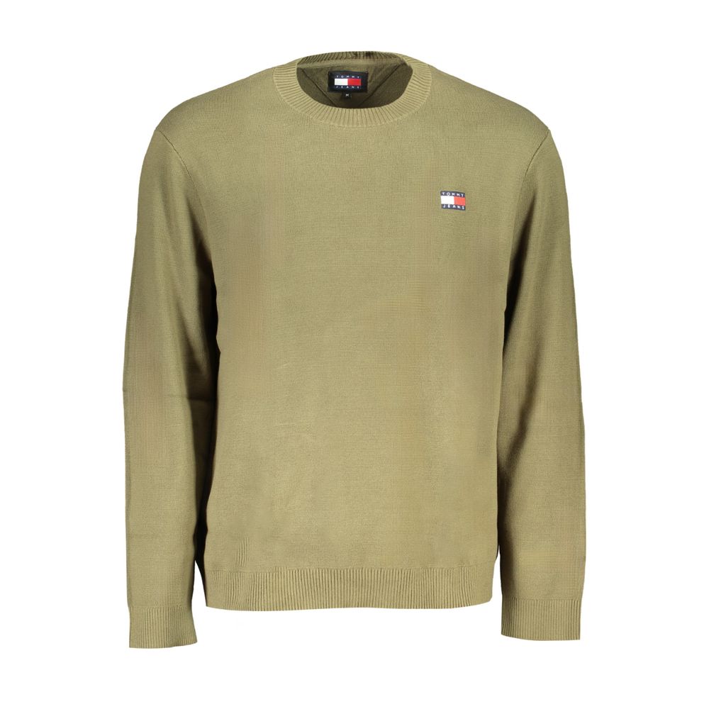 Tommy Hilfiger Green Cotton Sweater