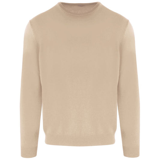 Malo Beige Wool Men's Sweater