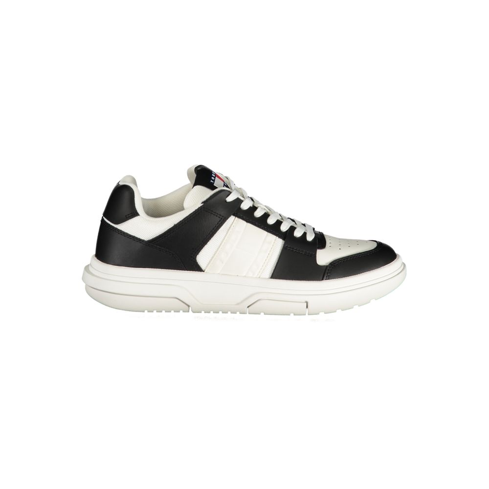 Tommy Hilfiger Black Polyester Sneaker